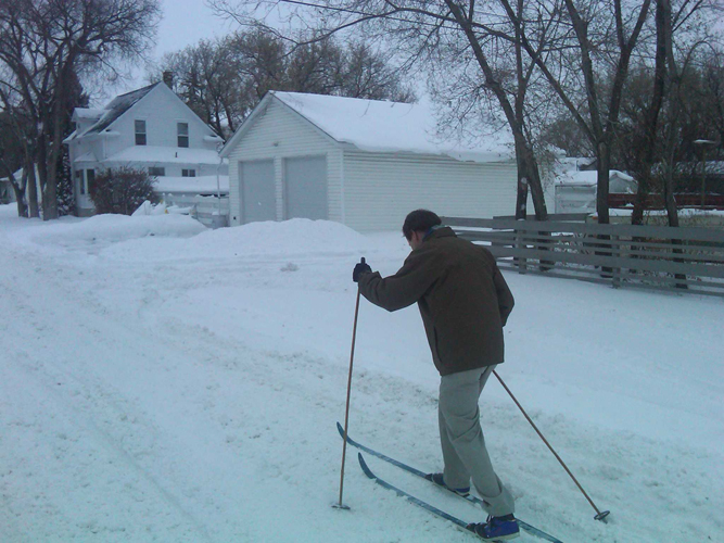 Cross country skiing
