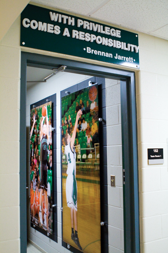 Men's Basketball Locker Room Men's Basketball Locker Room