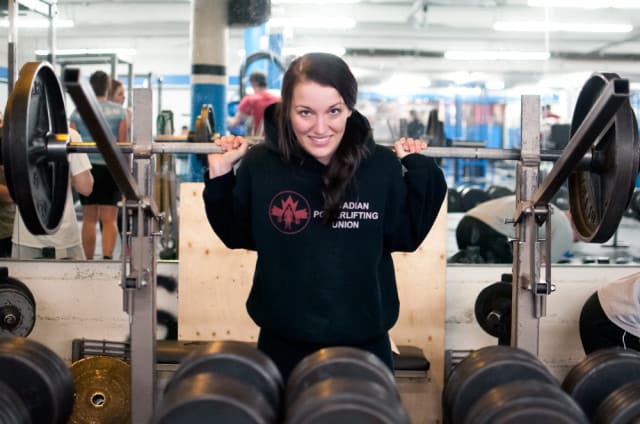 Robyn Pearce is training to show off her strength at the Junior World Powerlifting Championships this summer.