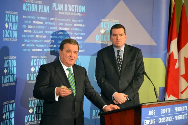 Finance Minister Jim Flaherty presents the federal budget that was heavy on job creation but did little to help out Canada’s students.