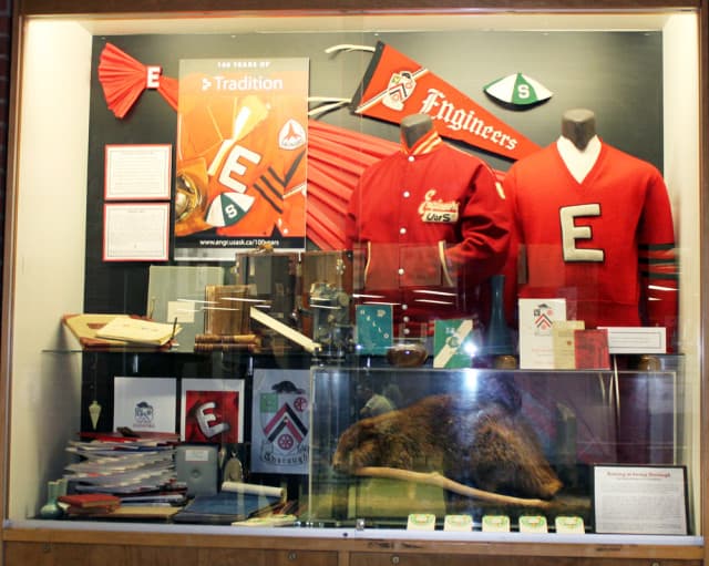 Engineering memorabilia just isn't complete without a beaver.