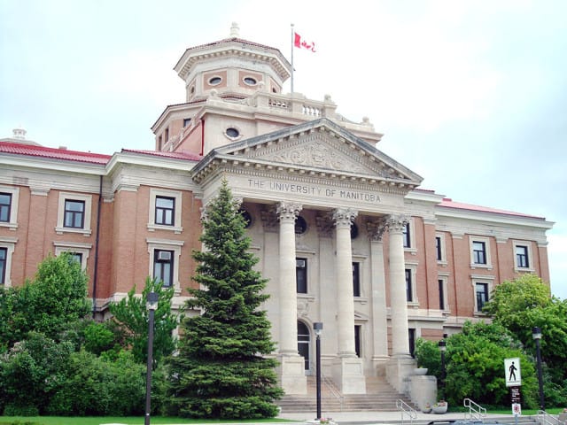 A students group’s display of “offensive materials” has erupted into controversey at the  University of Manitoba.