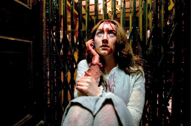 Eleanor (Saoirse Ronan) finds herself in a bloody situation.