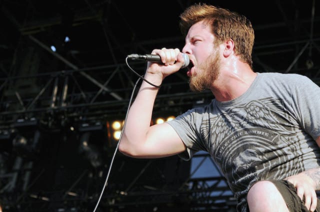 Rody Walker displays his vocal prowess and neck veins.