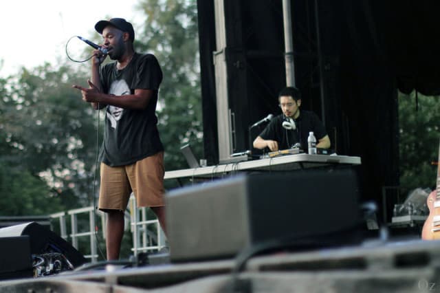 Shad is known for putting on an entertaining and energetic live show.