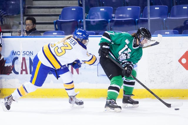 Penalties cost the Huskies in their games against the top-ranked UBC Thunderbirds. 