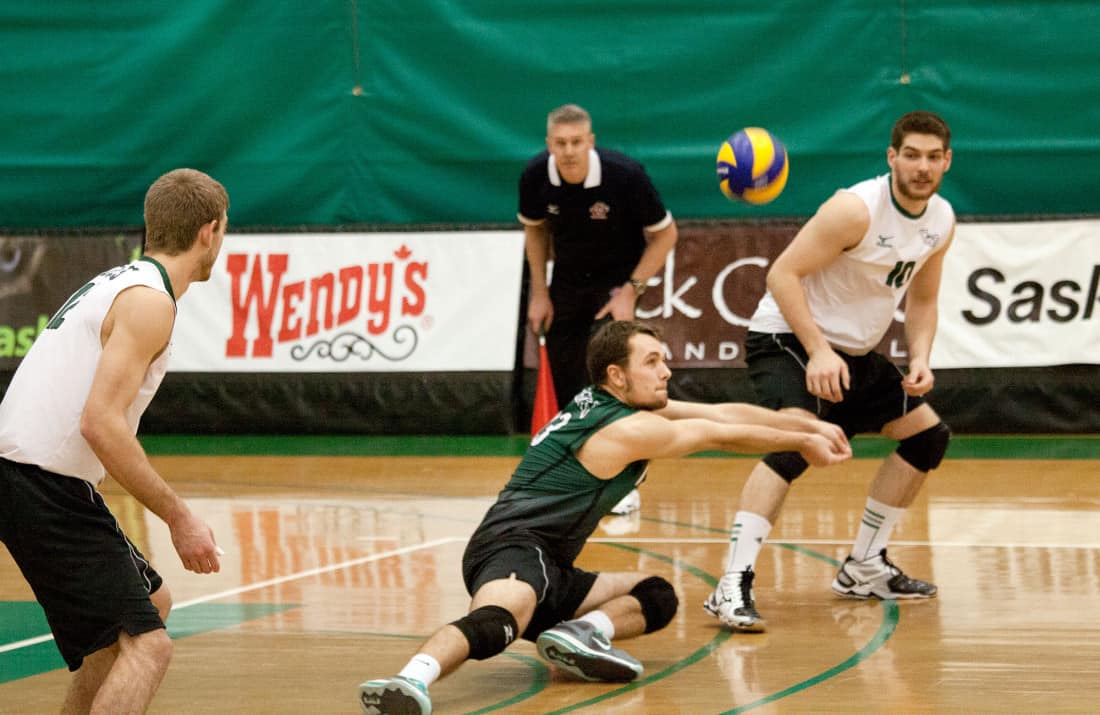 The men’s volleyball team will need to play tough if they want to see the playoffs.
