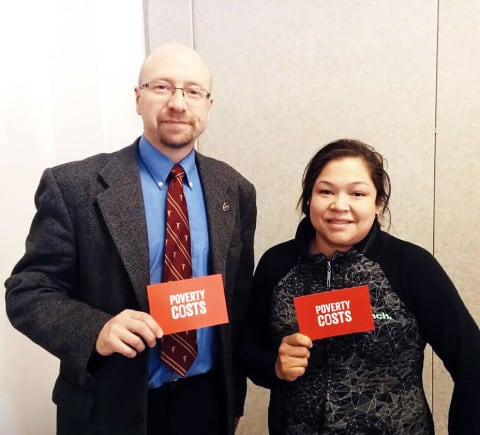 Poverty Costs is a campaign lobbying for a poverty reduction strategy in Saskatchewan