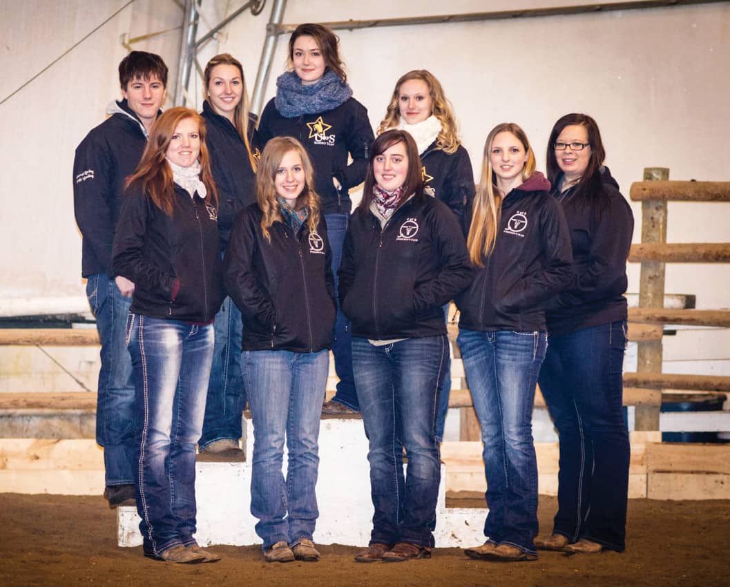 The U of S Stockman’s Club (pictured) has approximately 75 members. 