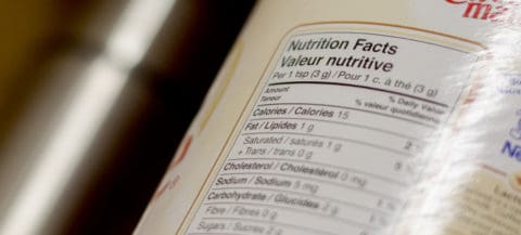 Nutrition facts labels allows those who are food quality conscious to get an overview of what their food contains.