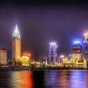 Shanghai at night