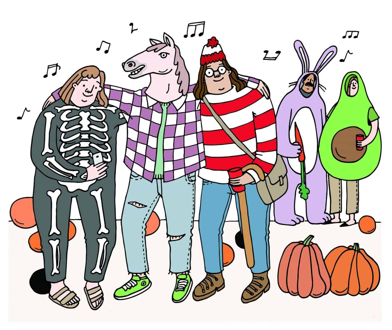 Six last minute Halloween  costumes for stressed out 