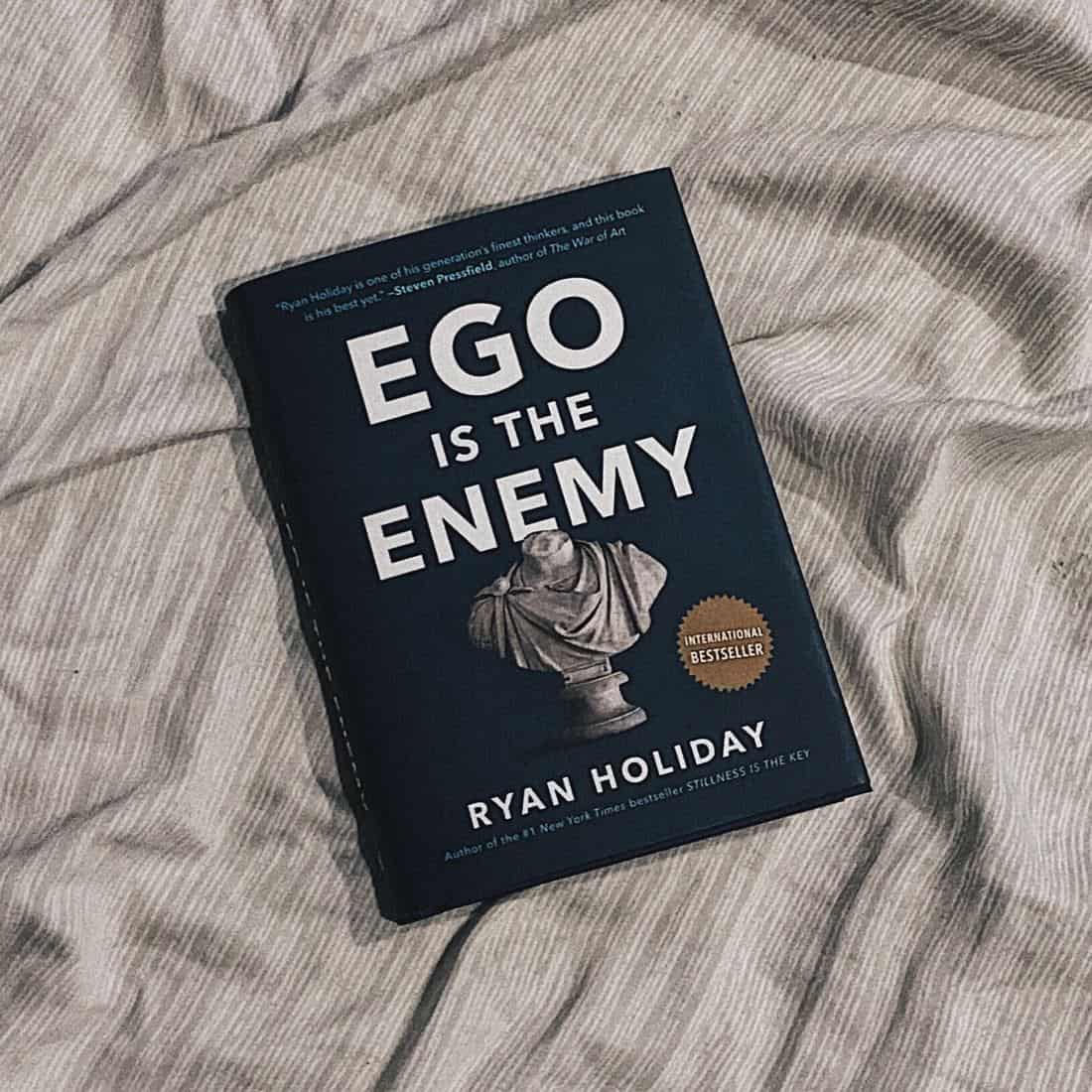 ryan holiday ego is the enemy book list