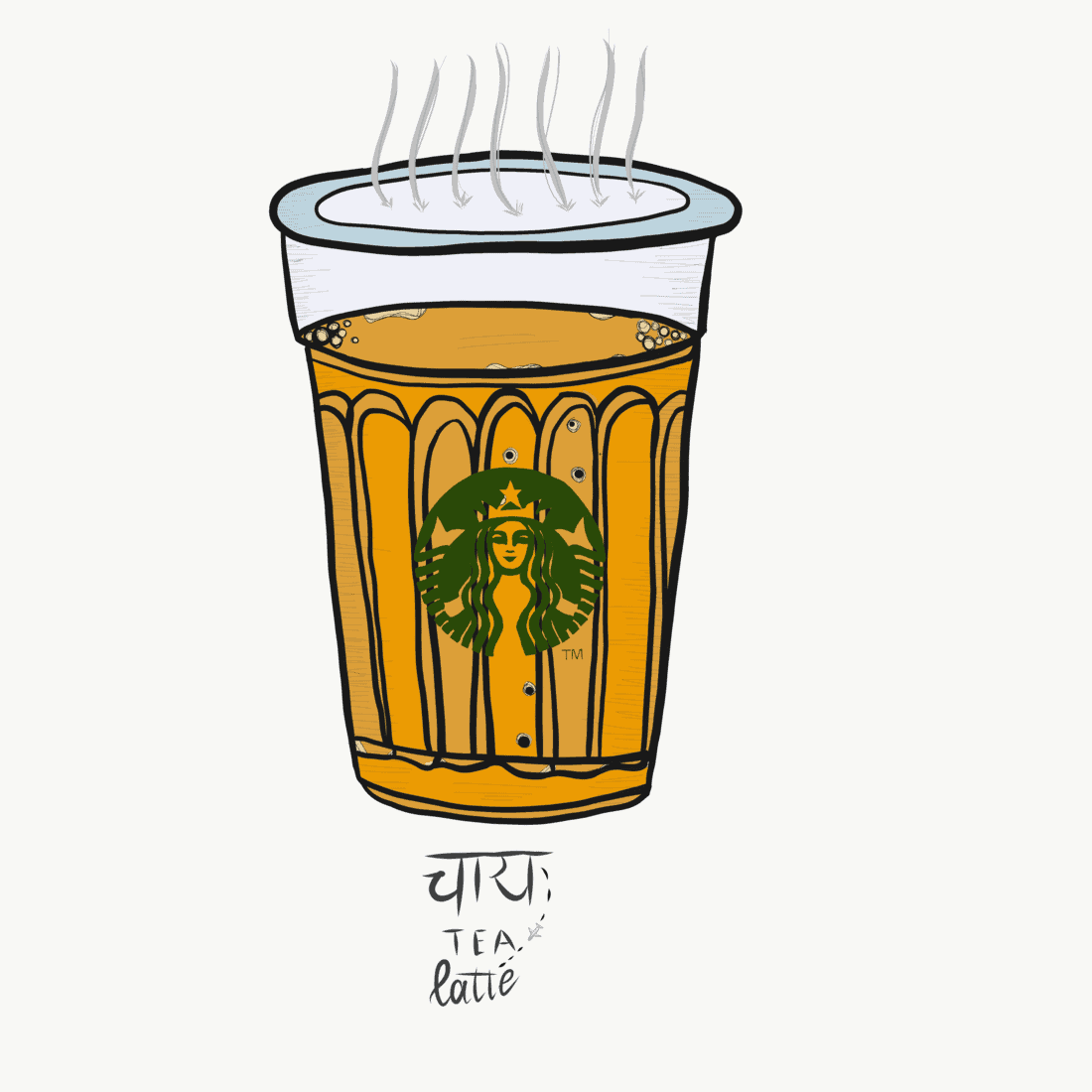 From chai to chai tea latte The journey from one culture to another