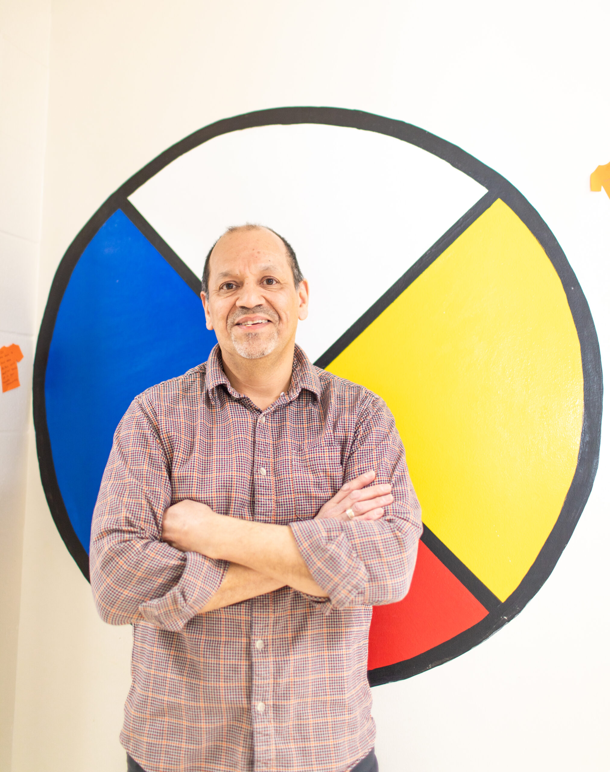 Jeff Pete photographed in Bishop Murray High School on Mar. 28, 2023. Aleshba Naseer/Photo Editor