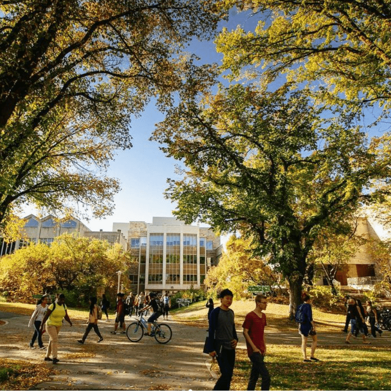 First week of Fall Term at USask coming to an end, September 2023. | USask Instagram