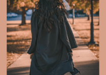 Woman in Black Long Dress Standing on Brown Concrete Pathway | Stanley Morales from Pexels | Canva Pro