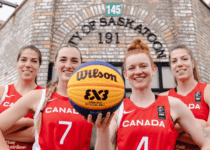 Canada’s 3x3 Women’s National Team as pictured in Saskatoon this summer. | YXE Urban Games Instagram