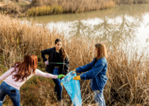 Local Community Service River Cleanup | JasonDoiy from Getty Images Signature | Canva Pro