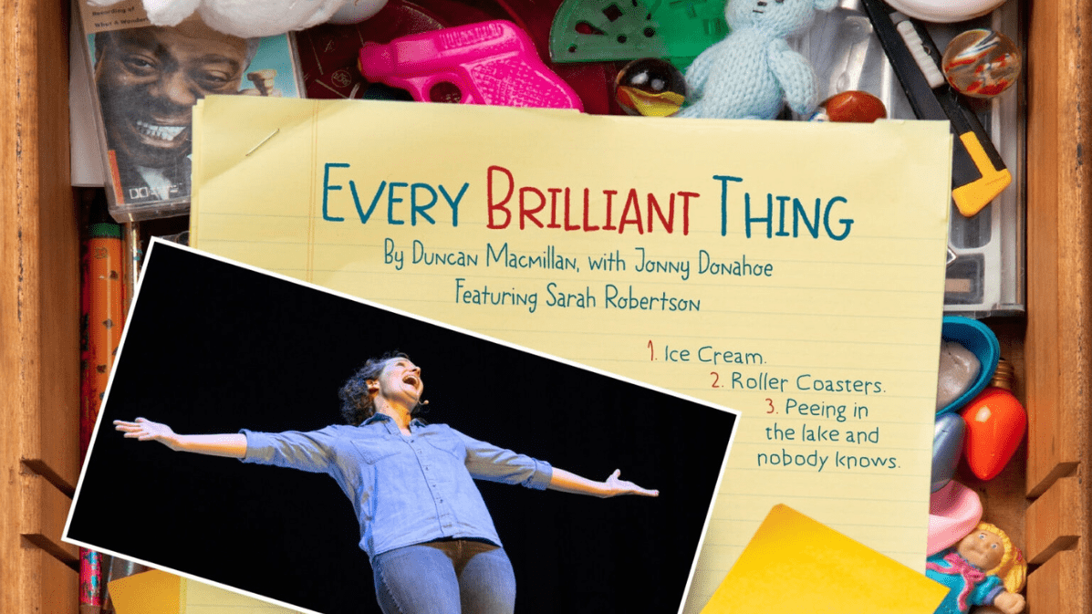 Every Brilliant Thing Promotional Poster | Burnt Thicket Theatre