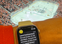 Loud environment warning on an Apple Watch | Supplied by the Sheaf