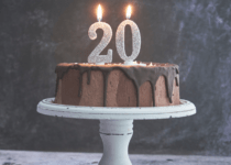 20th Birthday Cake | GMVozd from Getty Images Signature | Canva Pro