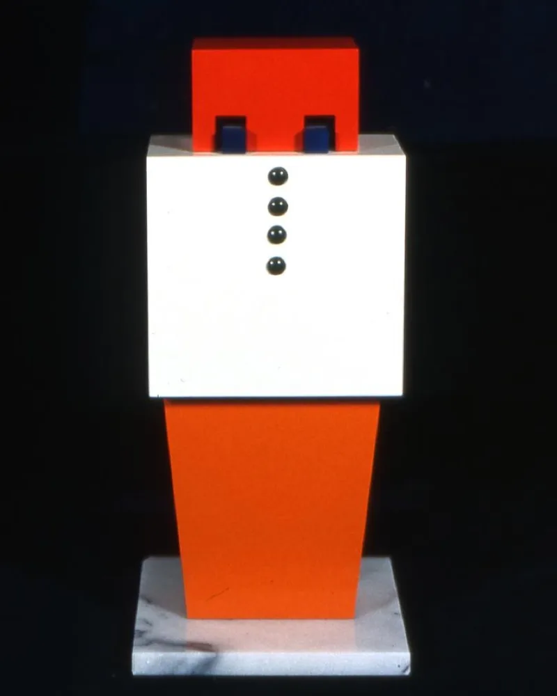 Re)Connecting promotional image; Tower/Dan (1993) Ron Kostyniuk, Collection of the University of Saskatchewan, Gift of the artist, 2002 | USask Art Galleries