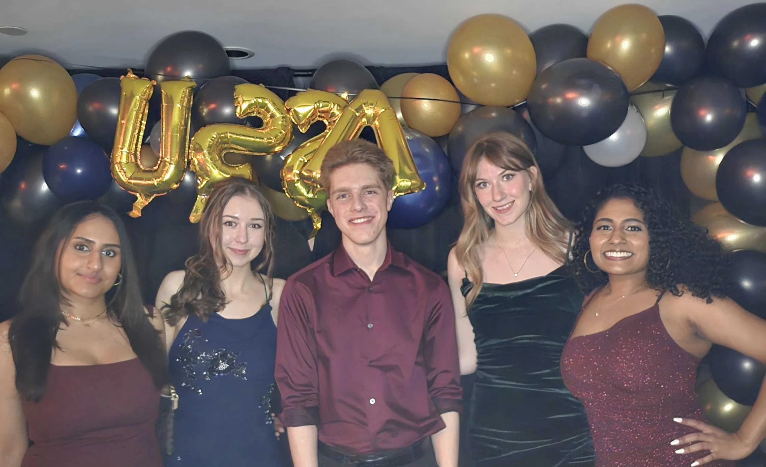 Arts & Science Students' Union Executive team at the 2025 Arts & Science Gala | ASSU