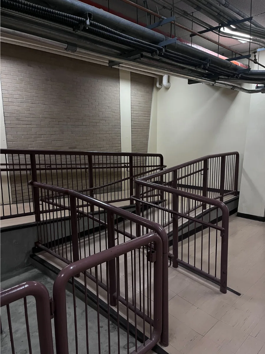 Accessibility ramp connecting the arts tunnel to Edwards | Francisca Lopez Molina, The Sheaf