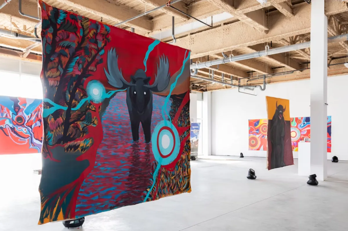 Brody Burns artwork on display at The 525| Carey Shaw