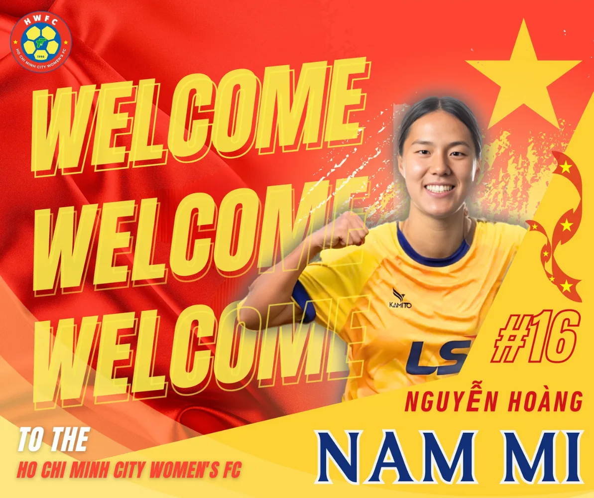Nammi's welcome to the Ho Chi Minh City Women's FC | Ho Chi Minh City Women's FC Facebook