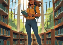 A college student not letting fear take over | Canva Pro AI