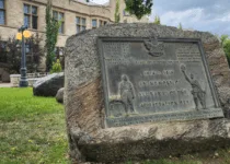 46th Canadian Infantry Battalion memorial in the northeast corner of the Bowl. | Tyler Walker