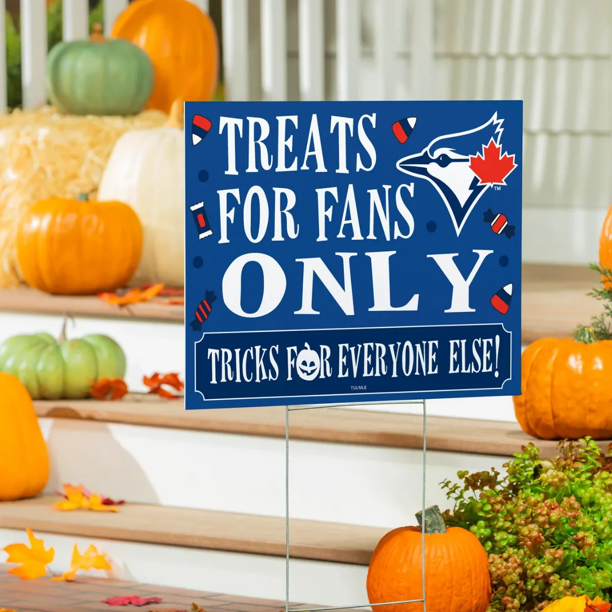 Evergreen Toronto Blue Jays Yard Sign, Halloween Treats for Fans | Evergreen