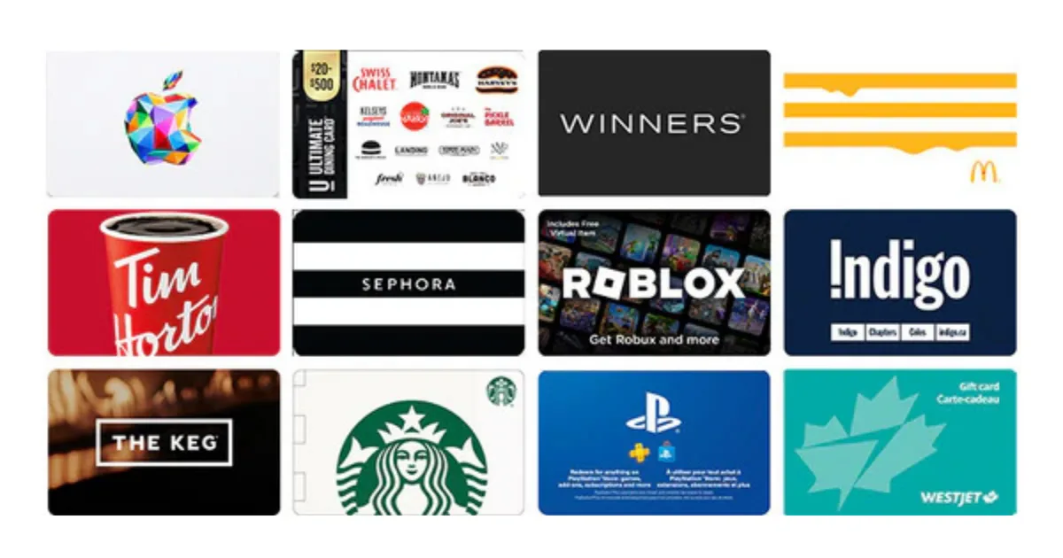 Canadian gift cards | Canadian Tire