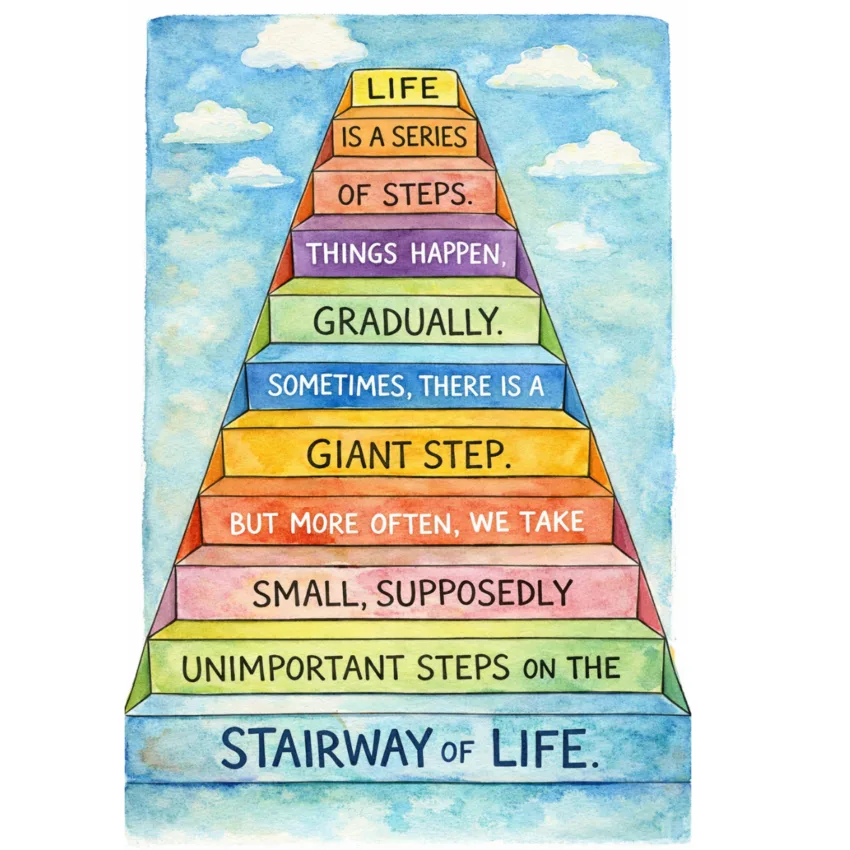 The stairway of life | ChatGPT