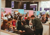 Students and visitors explore project displays at the Canada-Wide Science Fair. | Canada-Wide Science Fair