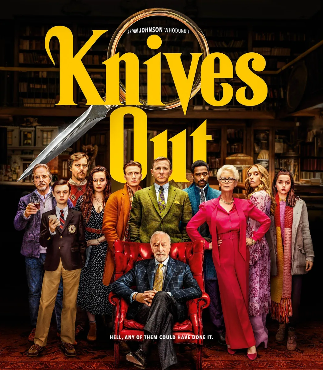 Promotional poster for the film Knives Out | Lionsgate