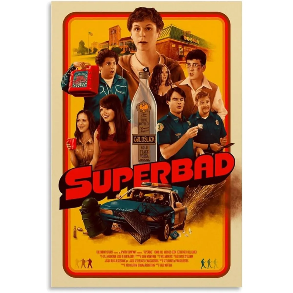 Superbad movie poster | Columbia Pictures