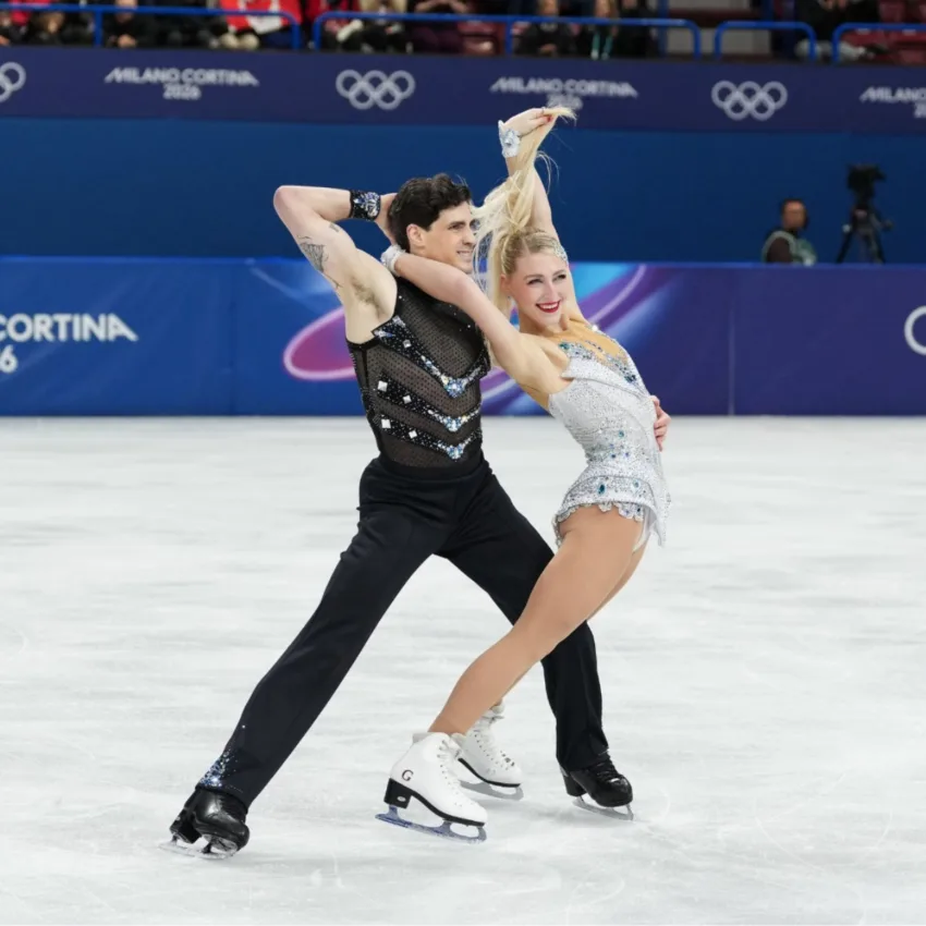 Canadian pairs figure skaters Deanna Stellato Dudek and Maxime Deschamps | Skate Canada