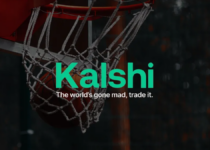 A promotional image from Kalshi’s NBA advertisement campaign is shown | Kalshi