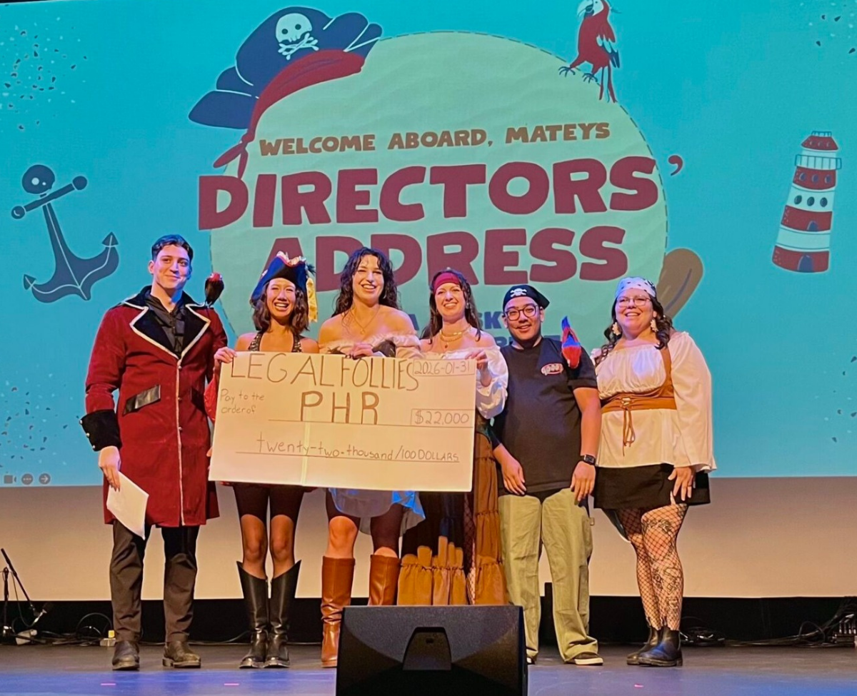 Law students (L-R) Adi Faigelman, Taylor Ernst, Jetta Bilsky, Janay Kent, Reece Santos and Amy Constant | Alaina Weltz