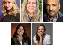 From left Leanne Griffin, Laurin Griffin, Sugith Varughese, Hope McIntyre and Clare Middleton | USask Drama Department