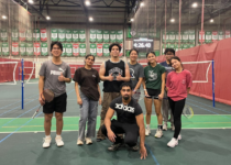 Members of the USask badminton club | USask badminton club