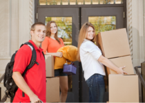 University students moving in on campus | YinYang Getty Images Signature | Canva Pro