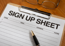 Sign up sheet | KLH49 Getty Images Signature | Canva Pro