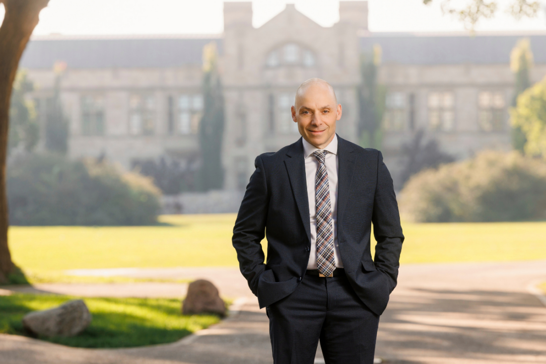 President Bruni-Bossio promotional image | USask